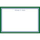 Border Hunter and Navy Flat Note Cards Image 4 of 4